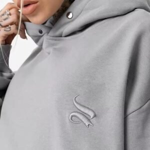 Women's embroidered hoodie manufacturers-5