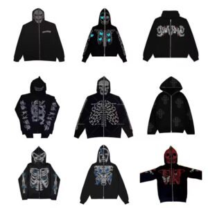 Men's rhinestone hoodie (4)