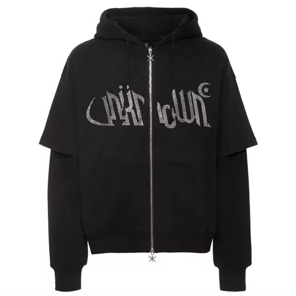 Men's rhinestone hoodie (5)