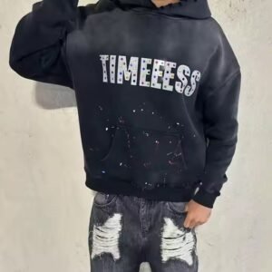 Bulk custom rhinestone hoodie supplier (2)