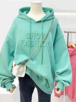 Pullover Hoodie with Kangaroo Pocket (1)