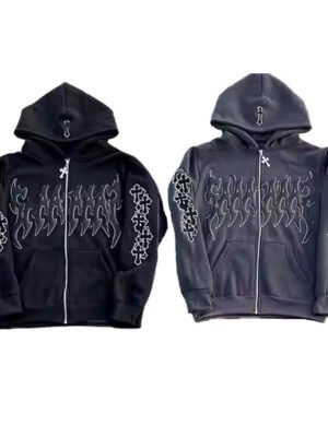 Top rhinestone hoodie manufacturer (4)