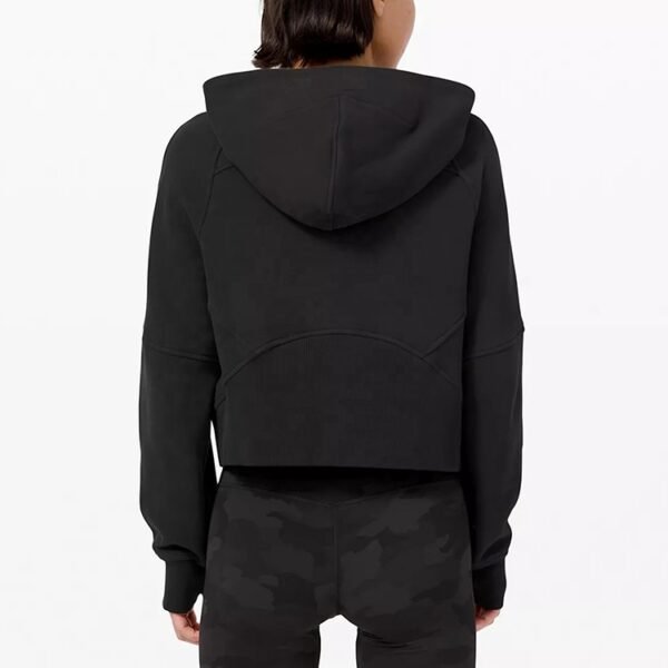 Women’s Pink Half-Zip Hoodie – Casual Streetwear Pullover Sweatshirt - Image 4
