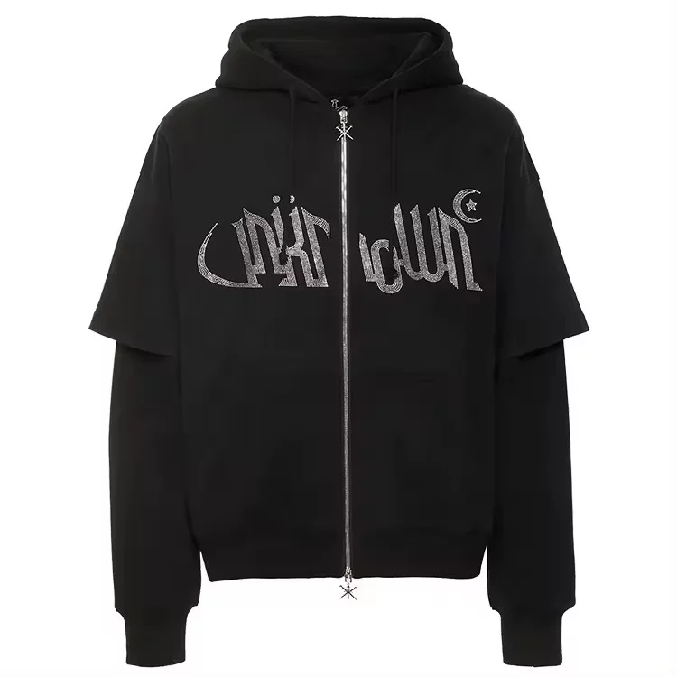Men's rhinestone hoodie (5)