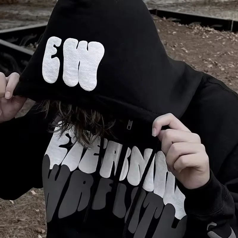 OEM puff printing hoodies vendors (2)