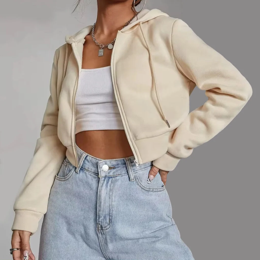 Cropped hoodies